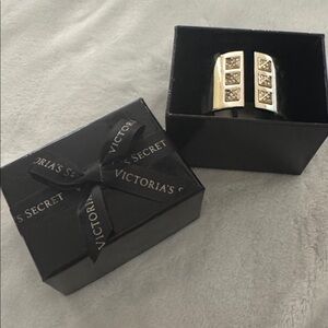 Victoria's Secret Elegant Gold Cuff Links